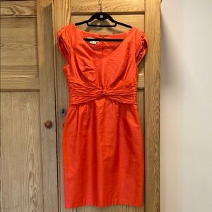 Kay Unger Orange Dress